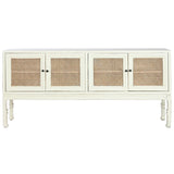 Sideboard Home ESPRIT White Natural 180 x 40 x 85 cm-1