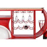 Bottle rack Home ESPRIT Red Metal 165 x 60 x 100 cm-4