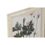 Painting Home ESPRIT Shabby Chic Botanical plants 40 x 1,5 x 50 cm (6 Units)-3