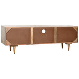 TV furniture Home ESPRIT White Mango wood 160 x 41 x 55 cm-6