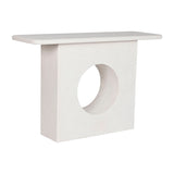 Console Home ESPRIT Yellow White Fir MDF Wood 120 x 40 x 80 cm-0