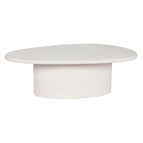 Centre Table Home ESPRIT White Fir wood MDF Wood 100 x 60 x 32 cm-0