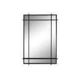 Wall mirror Home ESPRIT Black Modern 65 x 6 x 95 cm-0