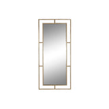 Wall mirror Home ESPRIT Golden Modern 96 x 5 x 208 cm-0