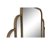 Wall mirror Home ESPRIT Golden Crystal Iron Modern 122 x 3 x 208 cm-2