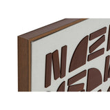 Canvas Home ESPRIT Canvas MDF Wood 63 x 3,8 x 93 cm-3