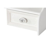 Dresser Home ESPRIT White ABS Mirror MDF Wood 75 x 42 x 140 cm-2