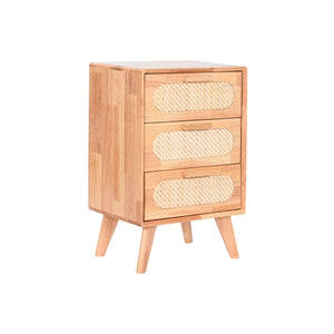 Chest of drawers Home ESPRIT Natural Metal Rubber wood 40 x 30 x 63 cm-0