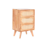 Chest of drawers Home ESPRIT Natural Metal Rubber wood 40 x 30 x 63 cm-0