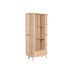 Shelves Home ESPRIT Natural Rattan Fir 88 x 36 x 180 cm-0