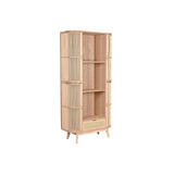 Shelves Home ESPRIT Natural Rattan Fir 88 x 36 x 180 cm-0