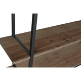 Shelves Home ESPRIT Black Metal Fir 148 x 36,5 x 200 cm-4