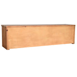 TV furniture Home ESPRIT Brown Pinewood Recycled Wood 200 x 45 x 55 cm-6