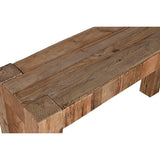 Console Home ESPRIT Brown Pinewood Recycled Wood 117 x 36 x 71 cm-4