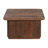 Centre Table Home ESPRIT Brown Wood 70 x 70 x 39 cm-1