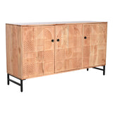 Sideboard Home ESPRIT Brown Black 145 x 40 x 80 cm-0