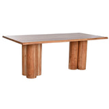 Dining Table Home ESPRIT Brown Natural Acacia 200 x 100 x 76 cm-0