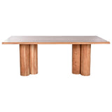 Dining Table Home ESPRIT Brown Natural Acacia 200 x 100 x 76 cm-1