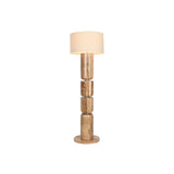 Floor Lamp Home ESPRIT Beige Natural 220 V 50 x 50 x 162 cm-1