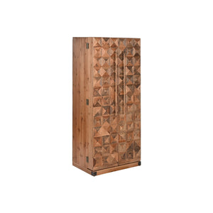 Bottle rack Home ESPRIT Brown Fir 64,5 x 45 x 146,5 cm-0