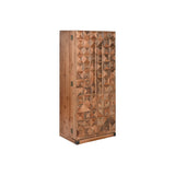 Bottle rack Home ESPRIT Brown Fir 64,5 x 45 x 146,5 cm-0