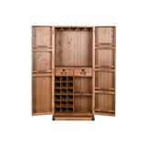 Bottle rack Home ESPRIT Brown Fir 64,5 x 45 x 146,5 cm-8