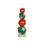 Christmas bauble Home ESPRIT Red Green 35 x 35 x 108,5 cm-1