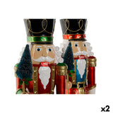 Christmas bauble Home ESPRIT Multicolour Nutcracker 23 x 20 x 70 cm (2 Units)-9