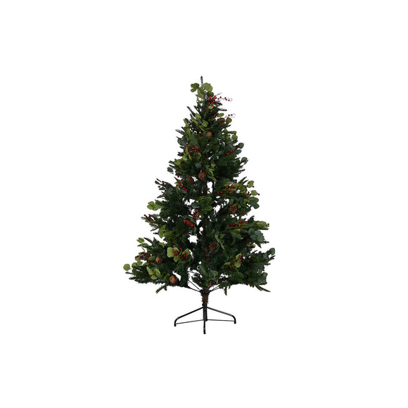 Christmas Tree Home ESPRIT Red Green PVC Metal 115 x 115 x 180 cm-0