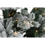 Christmas Tree Home ESPRIT Green PVC Metal Snowfall 155 x 155 x 240 cm-5