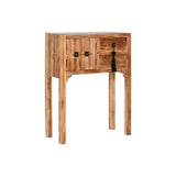 Console Home ESPRIT Black Fir MDF Wood 64 x 26 x 83 cm-0