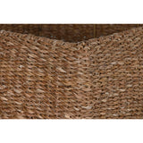 Set of Planters Home ESPRIT Natural Metal Natural Fibre 40 x 40 x 70 cm (3 Pieces)-2