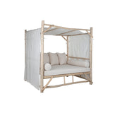 Sun-lounger Home ESPRIT White Natural-1