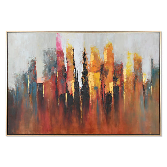 Painting Home ESPRIT Abstract Modern 187 x 3,8 x 126 cm-0