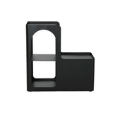 Side table Home ESPRIT Black Metal 60 x 30 x 60 cm-1