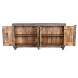 Sideboard Home ESPRIT Light brown Wood 175 x 40 x 90 cm 175,5 x 40 x 90 cm-10