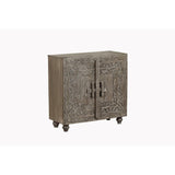 Sideboard Home ESPRIT Light brown Wood 91,5 x 40 x 90 cm-1