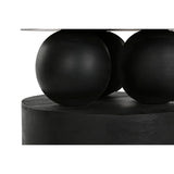 Dining Table Home ESPRIT Marble Mango wood 120 x 120 x 76 cm-2