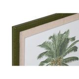 Painting Home ESPRIT Green Beige Palms Tropical 50 x 2,5 x 70 cm (4 Units)-2