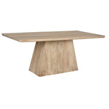 Dining Table Home ESPRIT Natural Mango wood 180 x 90 x 72 cm-0