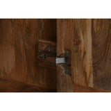 Display Stand Home ESPRIT Crystal Mango wood 90 x 40 x 180 cm-4