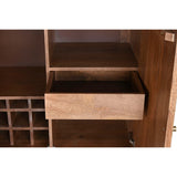 Bottle rack Home ESPRIT Natural 90 x 45 x 156 cm-7