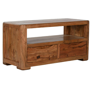 TV furniture Home ESPRIT Natural 90 x 40 x 45 cm-0