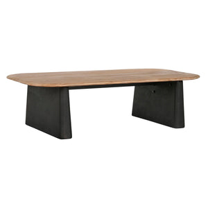 Centre Table Home ESPRIT Black Natural 120 x 60 x 32 cm-0