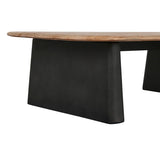 Centre Table Home ESPRIT Black Natural 120 x 60 x 32 cm-4