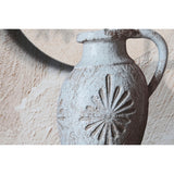 Canvas Home ESPRIT Green Beige Oriental Vase 80 x 3 x 160 cm (2 Units)-2