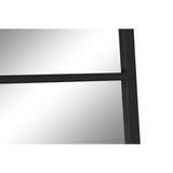 Wall mirror Home ESPRIT Black 90 x 2 x 180 cm-2