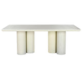 Dining Table Home ESPRIT Granite MDF Wood 200 x 100 x 76 cm-1