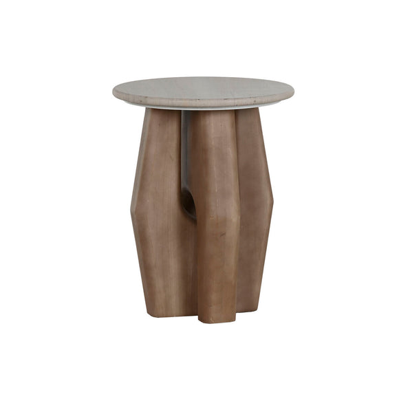 Side table Home ESPRIT Wood Marble 40 x 40 x 51 cm-0