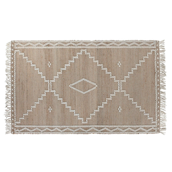 Carpet Home ESPRIT White Natural Boho 160 x 230 x 1 cm-0